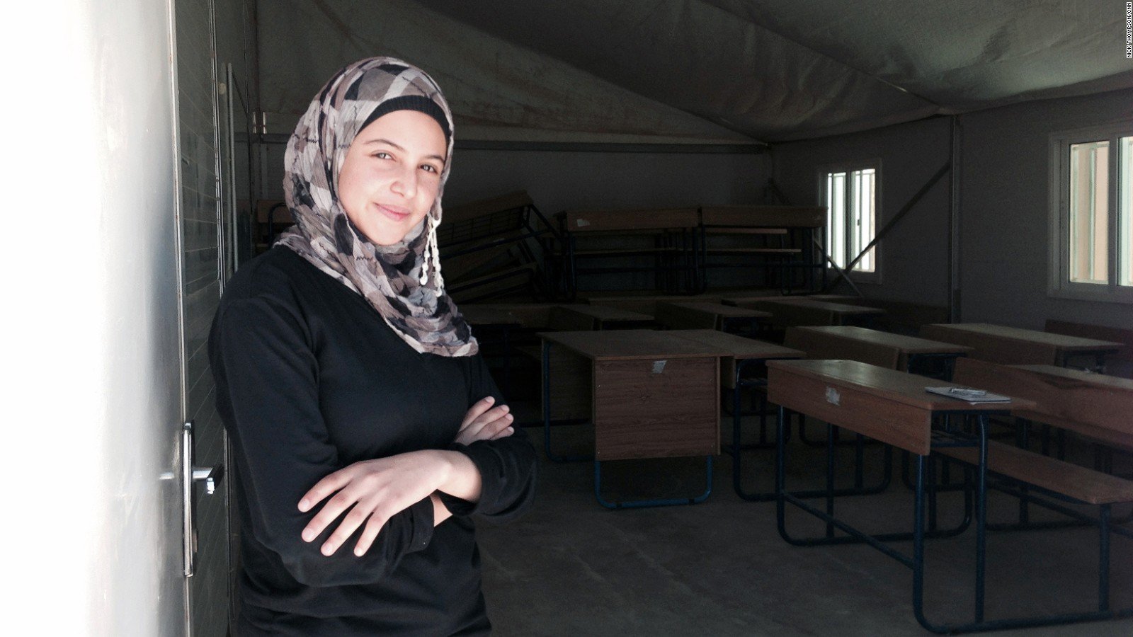 Mazoon Almellehan, Syria, Nobel Prize laureate