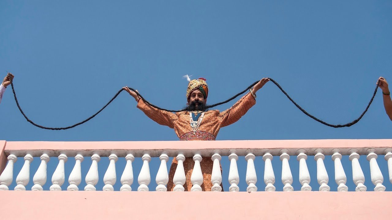 World’s longest mustache